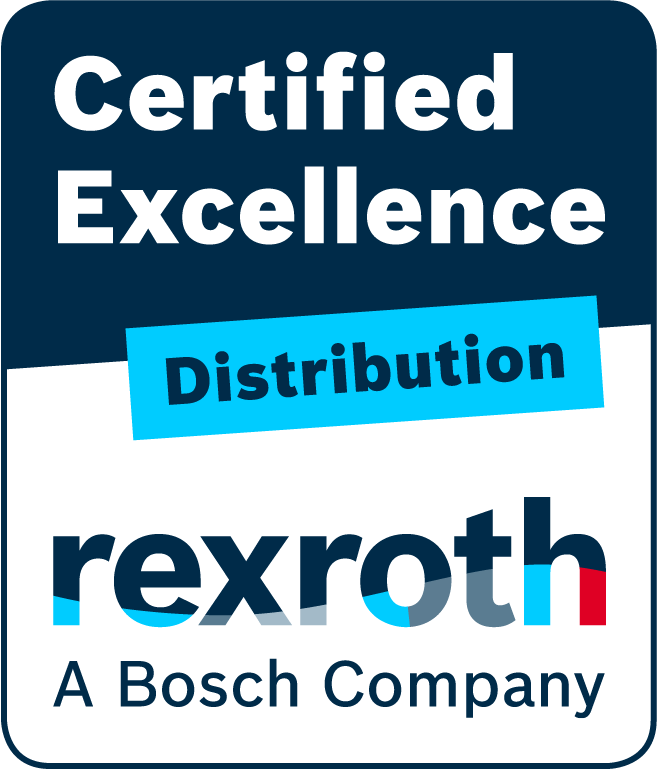 Bosch Rexroth Certified Excellence – Distribution partner label